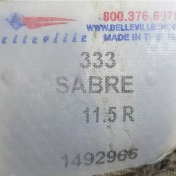 BELLEVILLE SABRE 333 HOT WEATHER ASSAULT sz11.5R TACTICAL COMBAT BOOTS LD 3366